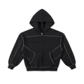 LINED ZIP-UP