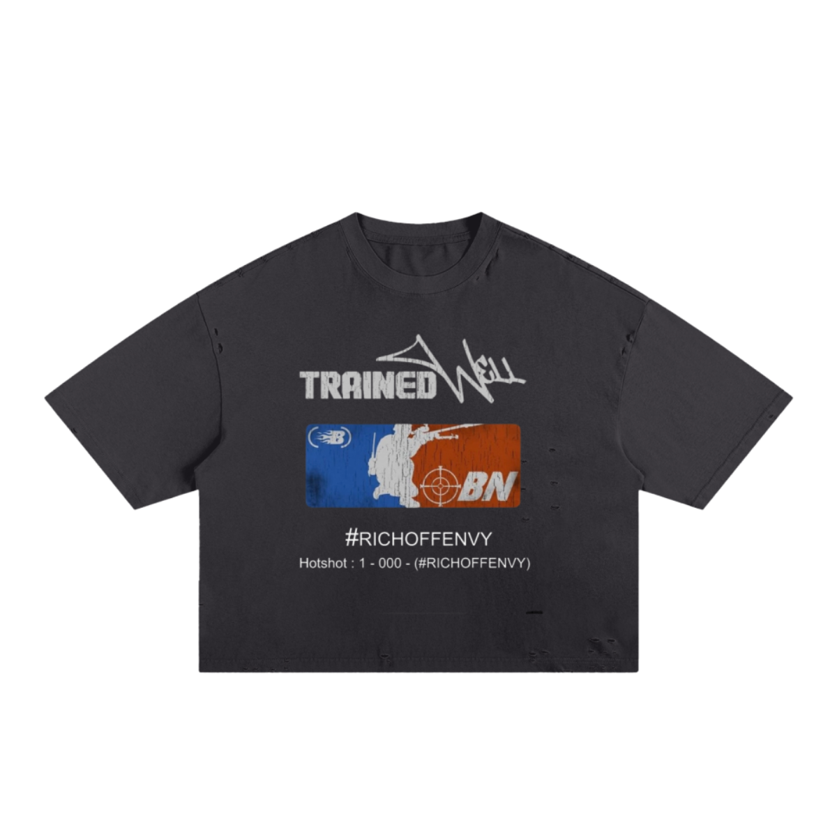 "TRAINED WELL" BOX TEE